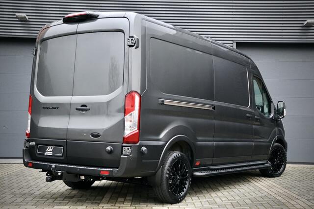 Ford TRANSIT 350 2.0 TDCI L3H2 165PK AUT Limited | L+R Schuifdeur | 360 Camera | ACC | Navigatie | Bi-Xenon | Lane assist | BLIS | CarPlay | Trekhaak | 3-Zitter| Facelift model MY2025
