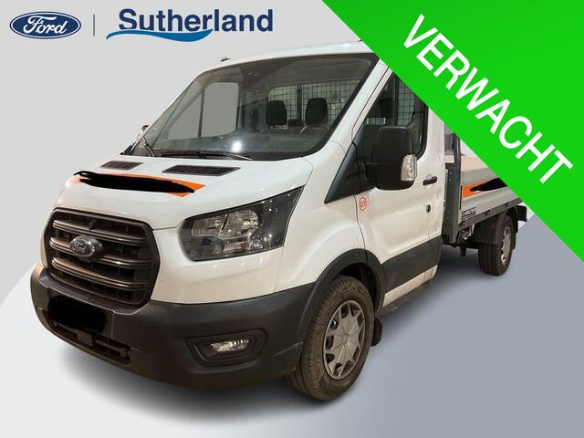 Ford TRANSIT 350 2.0 TDCi 350 L2 | Open laadbak | Airco | Cruise control | Aluminium laadbak breed
