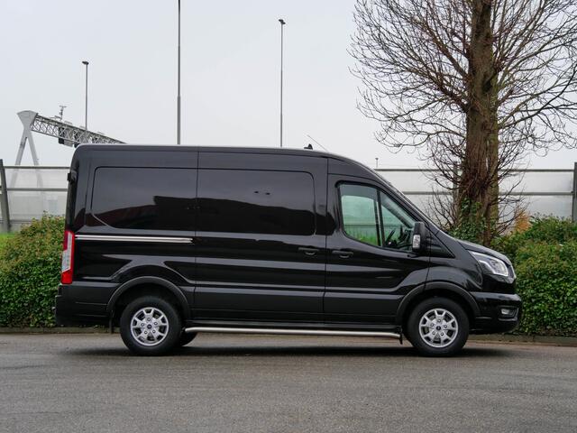 Ford TRANSIT 350 2.0 TDCI 185PK L2H2 Limited | ZIJSCHUIFDEUR L+R | TREKHAAK | CAMERA | CRUISE CONTROL |