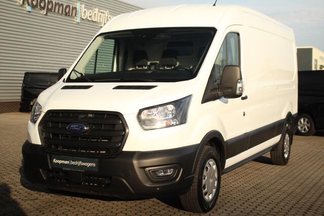 Ford TRANSIT 350 2.0TDCI 165pk L3H2 Trend RWD | Automaat | 3500kg trekgewicht | Standkachel | Camera | Cruise | Lease 681,- p/m