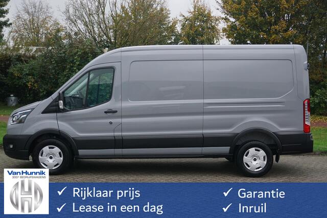 Ford TRANSIT 350L L3H2 Trend AUT-8 130PK MY2024 12" Sync 4 Apple CP/Camera, Laadruimte Pack! NR. 618