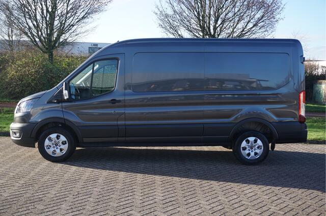 Ford TRANSIT 350L 130PK L3H2 10" Navi, 360° Cam, Adap. Cruise, LM Velgen!! NR. 529