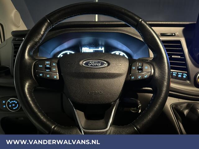 Ford TRANSIT 2.0 TDCI 131pk **BPM VRIJ voor de Ondernemer** L3H2 Euro6 Airco | Navigatie | Camera | Apple Carplay, Android Auto, Cruisecontrol, Parkeersensoren, Stoelverwarming, Verwarmde voorruit, Bijrijdersbank