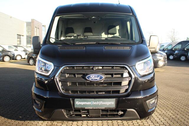Ford TRANSIT 350 2.0TDCI 165pk L3H2 Limited | Automaat | L+R Zijdeur | 360° Camera | Adap. Cruise | Carplay/Android | Lease 788,- p/m