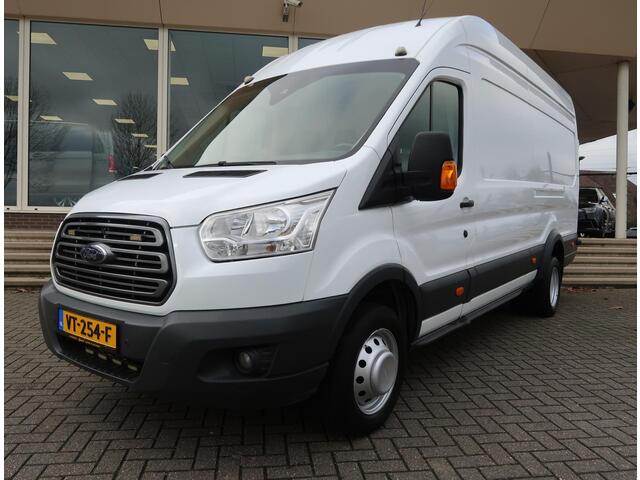 Ford TRANSIT 470 2.2 156 PK TDCI L4H3 DUBBEL LUCHT + TREKHAAK 3500 KG! | CAMERA | STOELVERW.