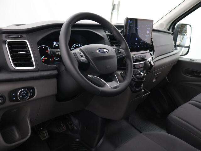 Ford TRANSIT 350 2.0 TDCI L3 H2 Trend | Navigatie | Stoelverwarming | Trekhaak 2500 KG AHW | Airco | 3-Zits | NIEUW | Carplay - Android Auto | Laadruimte Pakket | Cruise Control | Multifuntioneel Stuurwiel