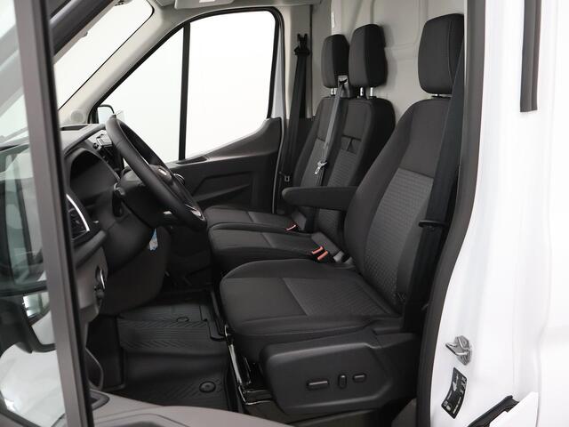 Ford TRANSIT 350 2.0 TDCI L3 H2 Trend | Navigatie | Stoelverwarming | Trekhaak 2500 KG AHW | Airco | 3-Zits | NIEUW | Carplay - Android Auto | Laadruimte Pakket | Cruise Control | Multifuntioneel Stuurwiel