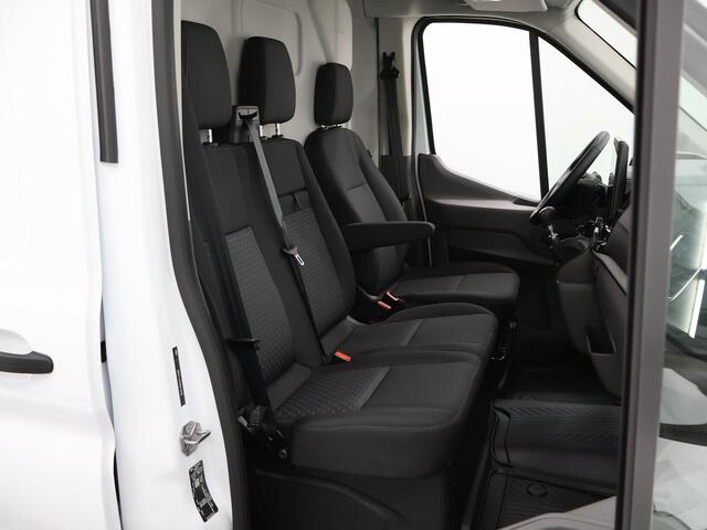 Ford TRANSIT 350 2.0 TDCI L3 H2 Trend | Navigatie | Stoelverwarming | Trekhaak 2500 KG AHW | Airco | 3-Zits | NIEUW | Carplay - Android Auto | Laadruimte Pakket | Cruise Control | Multifuntioneel Stuurwiel