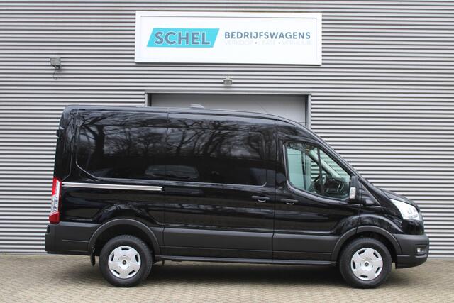 Ford TRANSIT 350 2.0 TDCI L2H2 Trend 165pk - Facelift - 2x Schuifdeur - Adaptive Cruise - Navigatie - Blind Spot - 360 Camera - Stoel - Stuurverwarming - Rijklaar