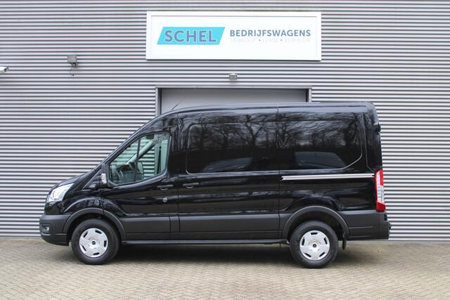 Ford TRANSIT 350 2.0 TDCI L2H2 Trend 165pk - Facelift - 2x Schuifdeur - Adaptive Cruise - Navigatie - Blind Spot - 360 Camera - Stoel - Stuurverwarming - Rijklaar