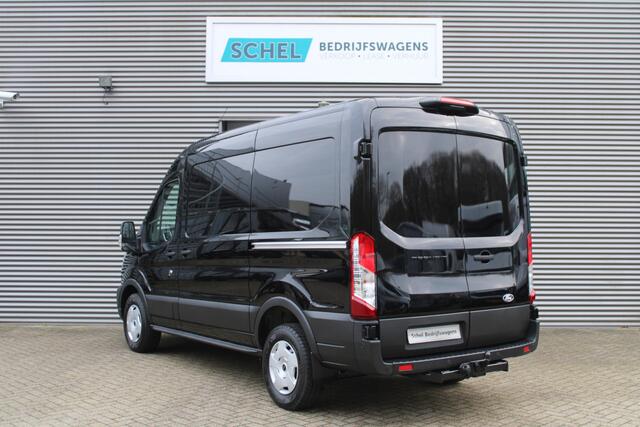 Ford TRANSIT 350 2.0 TDCI L2H2 Trend 165pk - Facelift - 2x Schuifdeur - Adaptive Cruise - Navigatie - Blind Spot - 360 Camera - Stoel - Stuurverwarming - Rijklaar