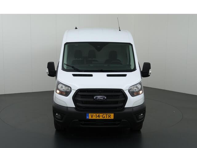 Ford TRANSIT 350 2.0 TDCI | L3 H2 | Trend | Navigatie | Stoelverwarming | Trekhaak 2500 KG AHW | Airco | 3-Zits | NIEUW | Carplay - Android Auto | Laadruimte Pakket | Cruise Control | Multifuntioneel Stuurwiel