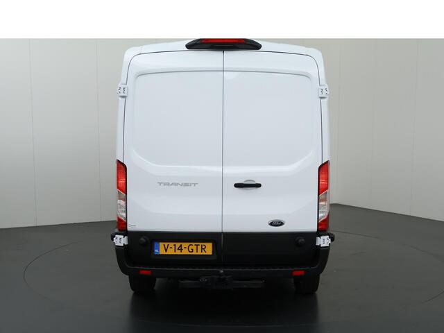 Ford TRANSIT 350 2.0 TDCI | L3 H2 | Trend | Navigatie | Stoelverwarming | Trekhaak 2500 KG AHW | Airco | 3-Zits | NIEUW | Carplay - Android Auto | Laadruimte Pakket | Cruise Control | Multifuntioneel Stuurwiel