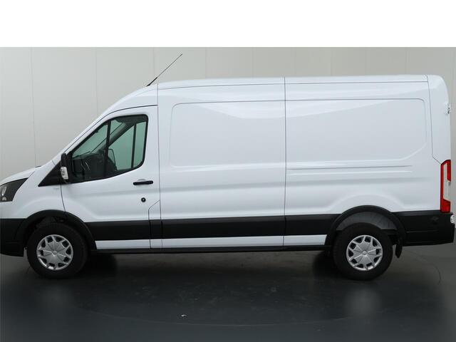 Ford TRANSIT 350 2.0 TDCI | L3 H2 | Trend | Navigatie | Stoelverwarming | Trekhaak 2500 KG AHW | Airco | 3-Zits | NIEUW | Carplay - Android Auto | Laadruimte Pakket | Cruise Control | Multifuntioneel Stuurwiel