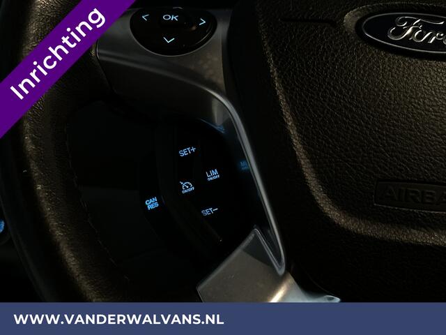Ford TRANSIT 2.0 TDCI L2H2 inrichting Euro6 Airco | Imperiaal | Cruisecontrol | Trekhaak Parkeersensoren, Bijrijdersbank