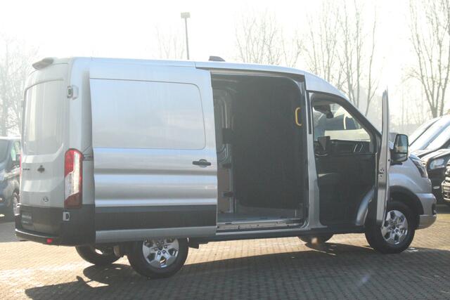 Ford TRANSIT 350 2.0TDCI 165pk L2H2 Limited | Automaat | L+R Zijdeur | 360° Camera | Adap. Cruise | Carplay/Android | Lease 771,- p/m