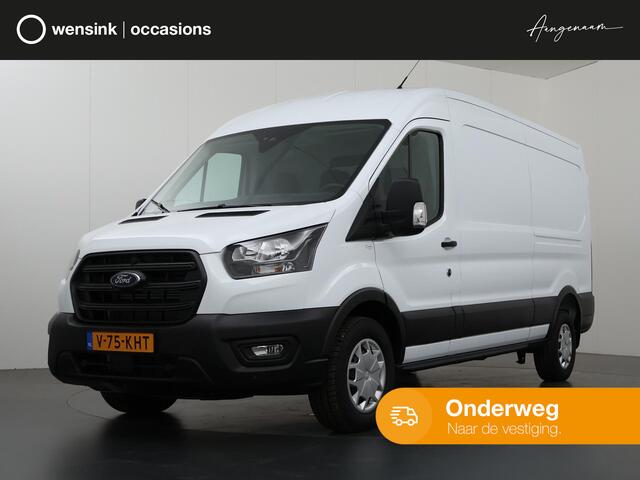 Ford TRANSIT 350 2.0 TDCI L3 H2 Trend | RWD | 3500 KG AHW | | Achteruitrijcamera | Airco | Cruise Controle | Parkeersensoren | Stoelverwarming | Standkachel | All-season |