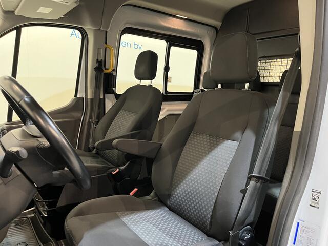 Ford TRANSIT 2.0 TDCI L3H2 DC Dubbel Cabine Trend 130 PK / Euro 6 / Airco / Schuifdeur L + R / Cruise Control / Camera / Trekhaak