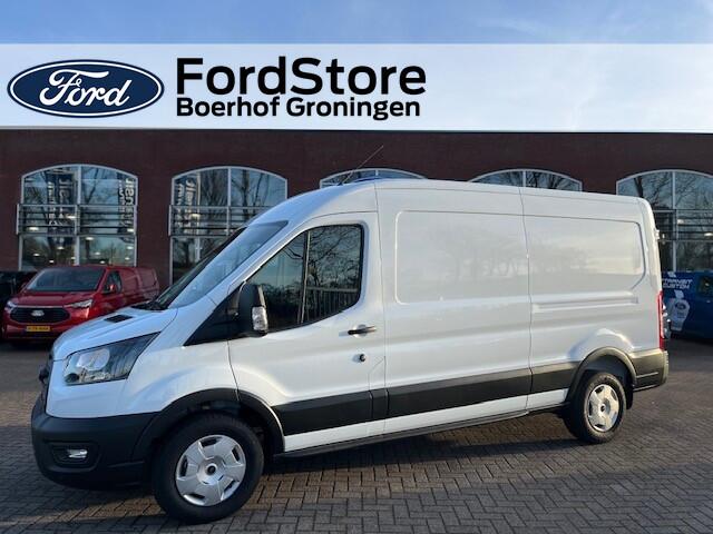 Ford TRANSIT 350 2.0 TDCI L3H2 Trend 130PK FWD CAMERA I TREKHAAK I LED LAADRUIMTE I RESERVEWIEL I ALL WHEATHER BANDEN