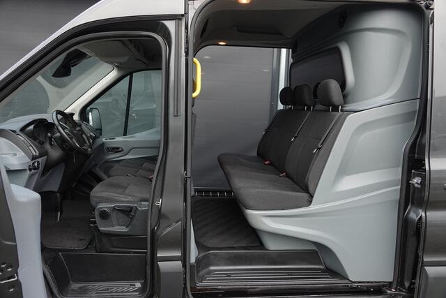 Ford TRANSIT L3H2 170Pk | Dubbel Cabine | 3.500 Kg. trekgewicht | Trend | 2xSchuifdeur | Achteruitrijcamera | Magnetic Grey
