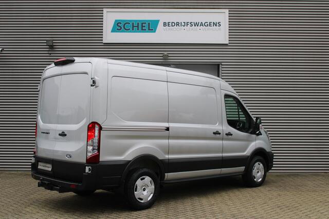 Ford TRANSIT 350 2.0 TDCI L2H2 Trend 130pk - Facelift - 2x Schuifdeur - Adaptive Cruise - Navigatie - Blind Spot - 360 Camera - Stoel - Stuurverwarming - Rijklaar