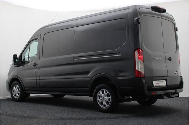 Ford TRANSIT 350 2.0 TDCI L3H2 Limited 3-Zits, Airco, Camera, Cruise, Apple Carplay, Verwarmde Ruit, Trekhaak, 16''