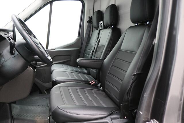 Ford TRANSIT 350 2.0 TDCI L3H2 Limited 3-Zits, Airco, Camera, Cruise, Apple Carplay, Verwarmde Ruit, Trekhaak, 16''