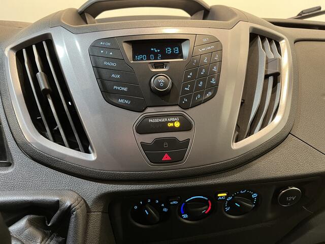 Ford TRANSIT 2.0 TDCI L2H2 130 PK Trend / Euro 6 / Airco / Cruise Control / Trekhaak / PDC / 3-Zits / 42.300 KM !! BPM VRIJ !!