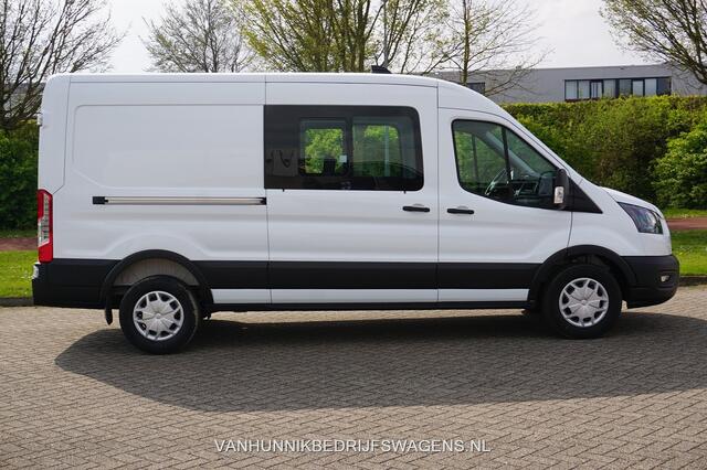 Ford TRANSIT 350L 130PK L3H2 Dubbel Cabine BPM VRIJ!! Climate, Cruise, 12" Sync4 Camera/Apple CP NR. 995