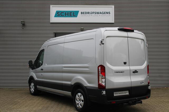 Ford TRANSIT 350 2.0 TDCI L3H2 Limited 165pk - DEMO - Adaptive Cruise - Luchtvering - Blind Spot - 360 camera - Navigatie - Stoelverwarming - Trekhaak - Rijklaar