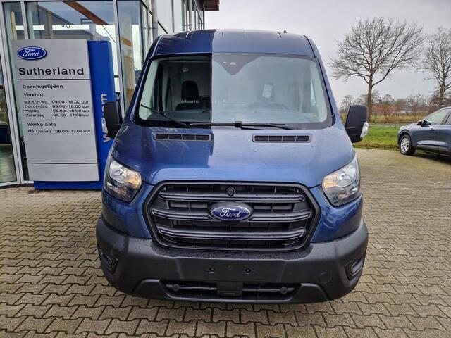 Ford TRANSIT 350 2.0 TDCI L3H2 Trend 170 PK SCI |Geen BPM voor de zakelijke rijder! | SYNC 4 scherm | 16 inch lichtmetalen velgen | Led laadruimteverlichting | S&C pack 1 | Trekhaak| Reservewiel|
