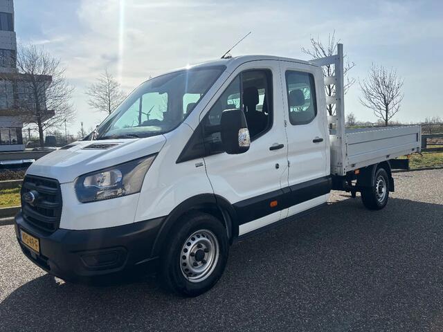 Ford TRANSIT 2.0TDCI Dubbelcabine Openlaadbak Airco Navi Cruisecontrol Trekhaak 71.600KM