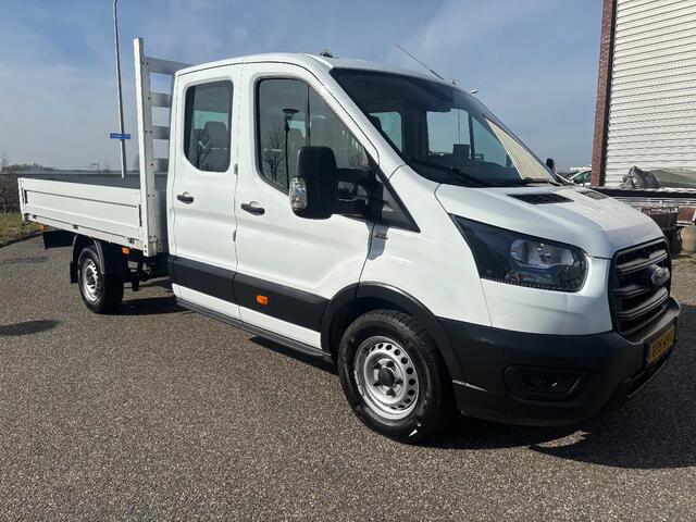 Ford TRANSIT 2.0TDCI Dubbelcabine Openlaadbak Airco Navi Cruisecontrol Trekhaak 71.600KM