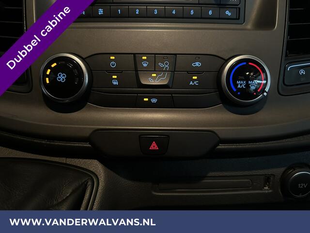 Ford TRANSIT 2.0 TDCI 131pk L3H2 Dubbele Cabine Euro6 Airco | 6-Zits | 2500kg Trekhaak | Cruisecontrol Parkeersensoren, Verwarmde voorruit