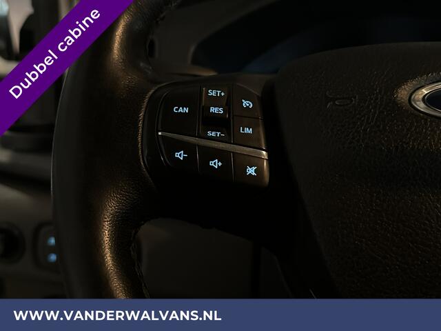 Ford TRANSIT 2.0 TDCI 131pk L3H2 Dubbele Cabine Euro6 Airco | 6-Zits | 2500kg Trekhaak | Cruisecontrol Parkeersensoren, Verwarmde voorruit