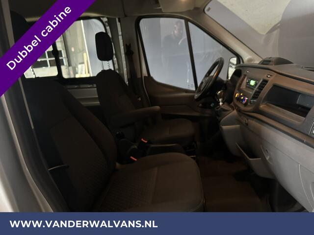 Ford TRANSIT 2.0 TDCI 131pk L3H2 Dubbele Cabine Euro6 Airco | 6-zits | 2500kg Trekhaak | Cruisecontrol, Parkeersensoren, Verwarmde voorruit