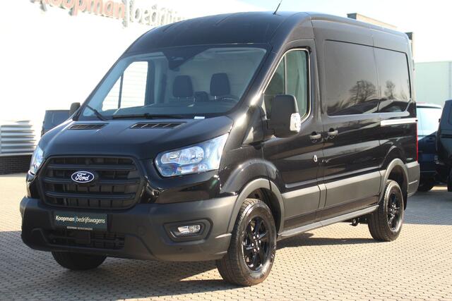 Ford TRANSIT 350 2.0TDCI 165pk L2H2 Trend | Automaat | 2800kg trekgewicht | L+R Zijdeur | Carplay/Android | Camera | Cruise | Sync 4 13" | Lease 717,- p/m