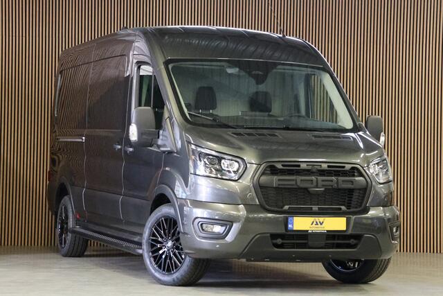 Ford TRANSIT 350 2.0 TDCI L3H2 165PK AUT Limited | Raptor Edition | 360 Camera | ACC | Navigatie | Bi-Xenon | Lane assist | BLIS | CarPlay | Trekhaak | 3-Zitter| Facelift model MY2025