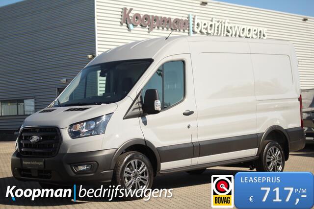 Ford TRANSIT 350 2.0TDCI 165pk L2H2 Trend | Automaat | 2800kg trekgewicht | Carplay/Android | Camera | Cruise | Sync 4 13" | Lease 717,- p/m