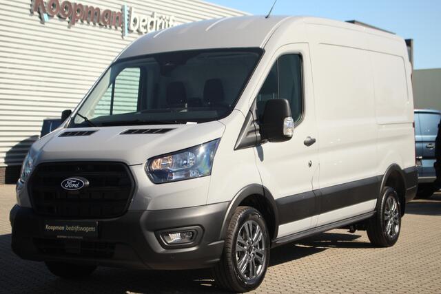 Ford TRANSIT 350 2.0TDCI 165pk L2H2 Trend | Automaat | 2800kg trekgewicht | Carplay/Android | Camera | Cruise | Sync 4 13" | Lease 717,- p/m