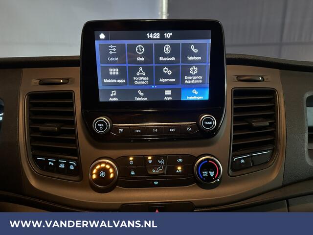 Ford TRANSIT 2.0 TDCI 130pk L4H3 Euro6 Airco | Camera | Apple Carplay | Android Auto | Cruisecontrol, Verwarmde Voorruit, 270 Graden Achterdeuren, Bijrijdersbank, Parkeersensoren