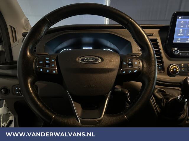 Ford TRANSIT 2.0 TDCI 130pk L4H3 Euro6 Airco | Camera | Apple Carplay | Android Auto | Cruisecontrol, Verwarmde Voorruit, 270 Graden Achterdeuren, Bijrijdersbank, Parkeersensoren