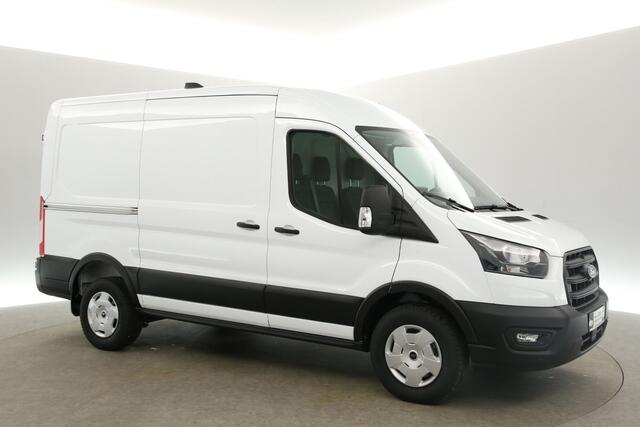 Ford TRANSIT L2H2 | NIEUW | 165PK | BPM VRIJ | Automaat Airco Camera Carplay 2xSchuifdeur Cruise PDC 3 Persoons Trekhaak