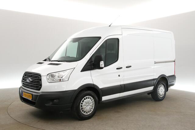 Ford TRANSIT 350 2.0 TDCI L2H2 Trend 170PK Airco Cruise LED 2xSchuifdeur PDC 3 Persoons Stoelverw. Treeplank