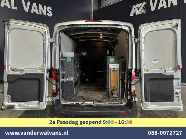 Ford TRANSIT 2.0 TDCI L2H2 inrichting Euro6 Airco | LED | Navigatie | Cruisecontrol | Parkeersensoren | Android Auto Bijrijdersbank