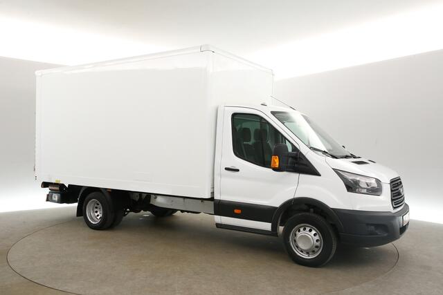 Ford TRANSIT 350 2.0 TDCI Dubbellucht Bakwagen Laadklep Laadbak Airco 3 Persoons Elektrpakket