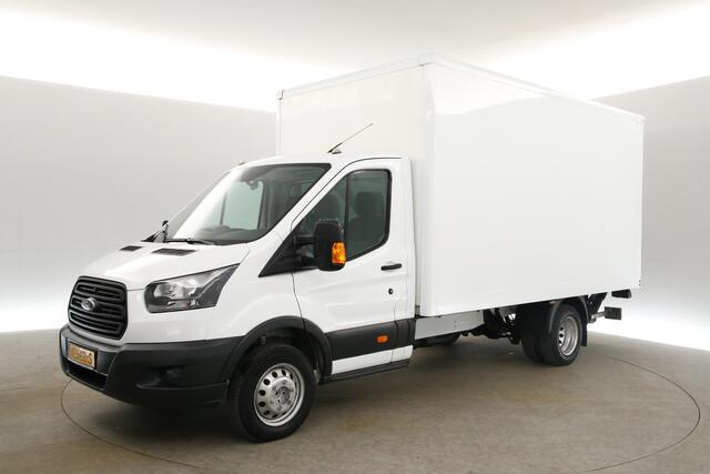 Ford TRANSIT 350 2.0 TDCI Dubbellucht Bakwagen Laadklep Laadbak Airco 3 Persoons Elektrpakket