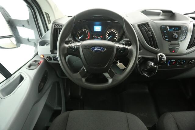 Ford TRANSIT 350 2.0 TDCI Dubbellucht Bakwagen Laadklep Laadbak Airco 3 Persoons Elektrpakket