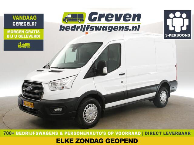 Ford TRANSIT 350 2.0 TDCI L2H2 Trend Airco Cruise Camera Carplay LED 3 Persoons PDC Elektrpakket