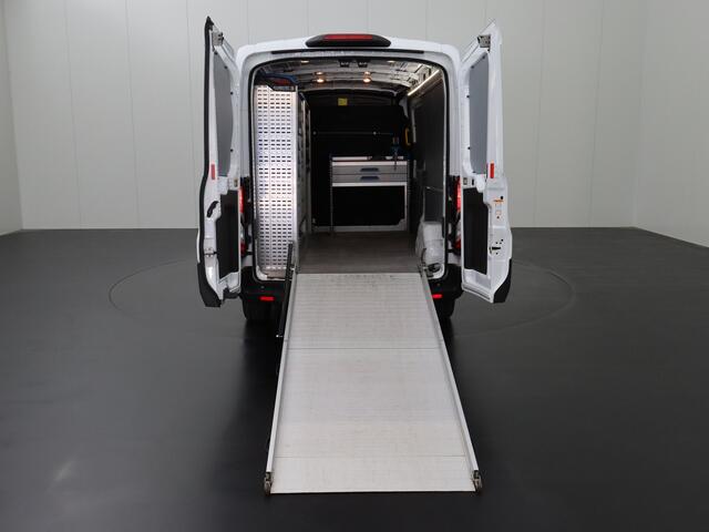 Ford TRANSIT 2.0TDCI L3H2 Werkplaats | Oprijplaat | Navigatie | Airco